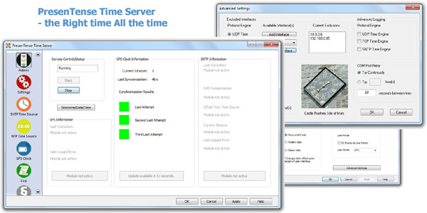Time Server Ui PresenTense Time Server